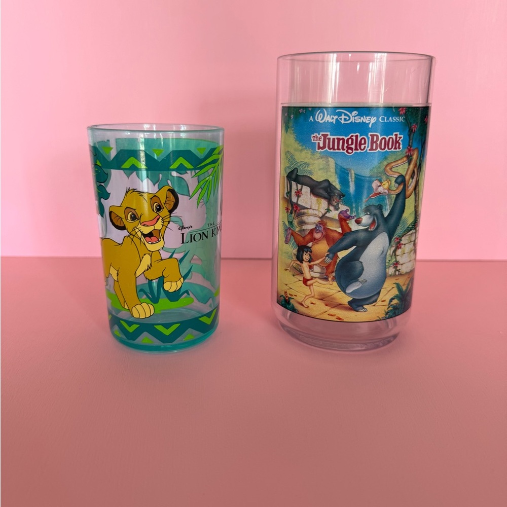 Disney Lion King Simba & Burger King Jungle Boom collector cup 90s